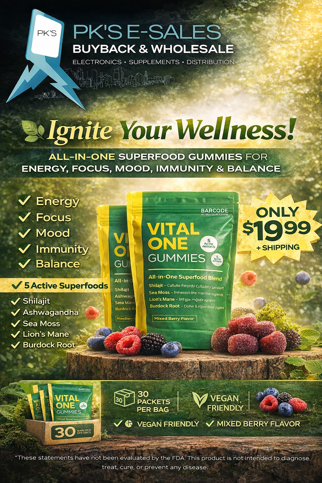 VITAL ONE GUMMIES