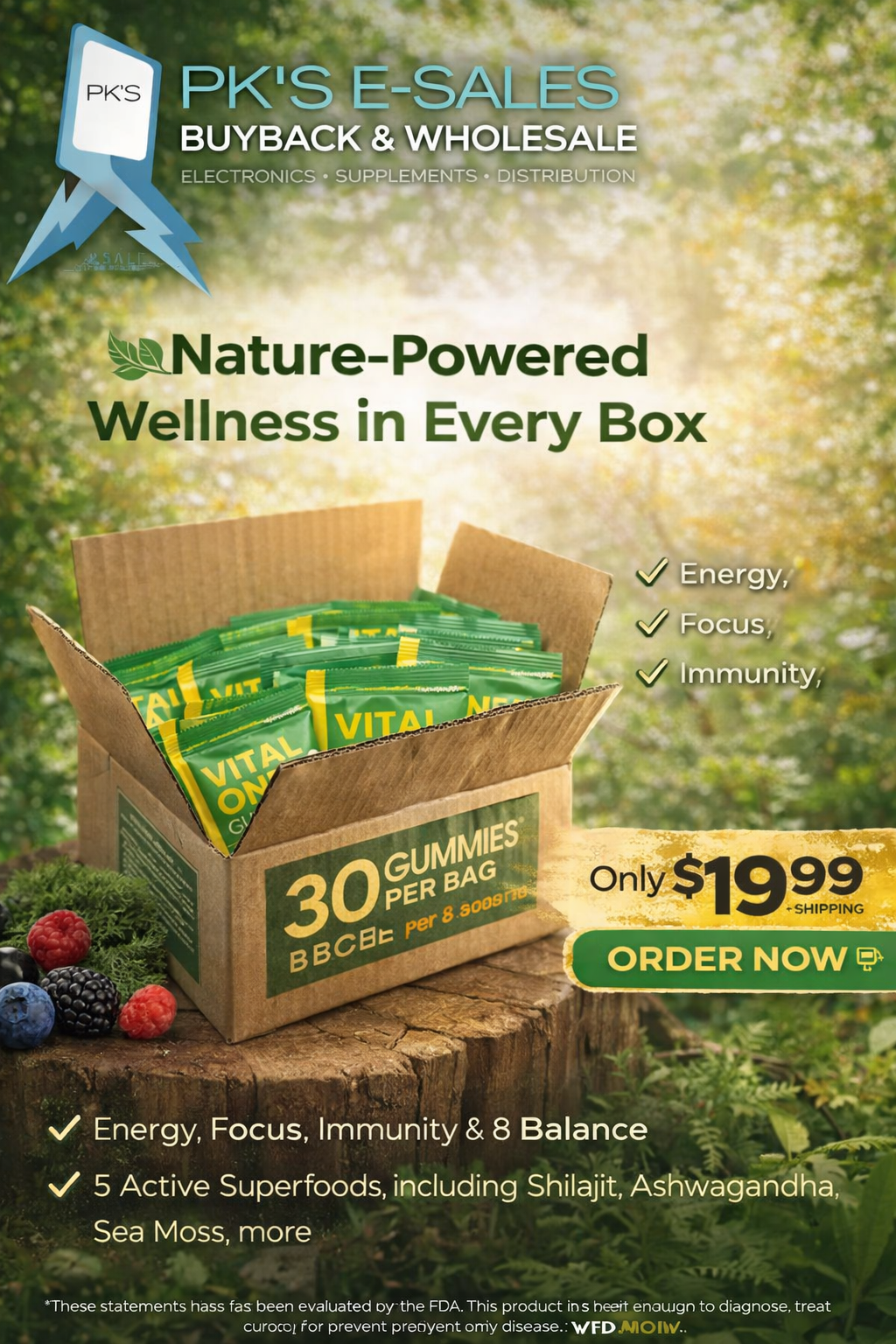 VITAL ONE GUMMIES