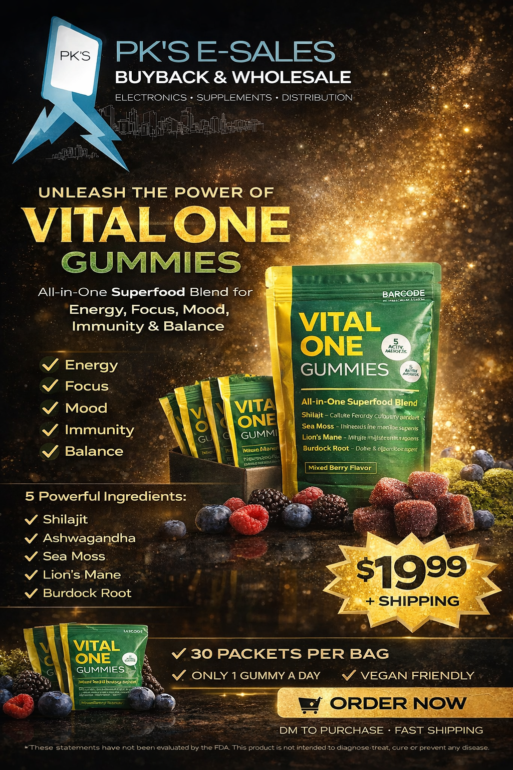 VITAL ONE GUMMIES